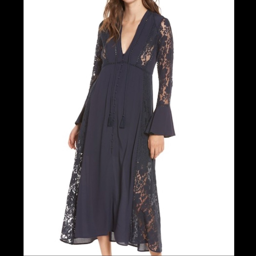 ⬇️⬇️ ASTR The Label- A Line Dress